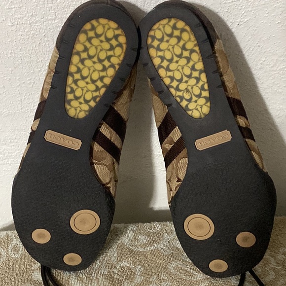 Coach Katelyn Gold/tan/dark brown shoes 9.5 M+🕶Quay Gradient Glow-up w case - Picture 9 of 17